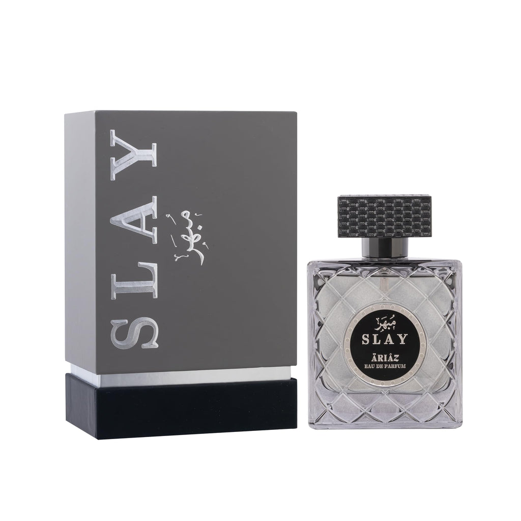 ARIAZ Slay Eau De Parfum 3.4 Oz – Unisex Woody Spicy Sandalwood Fragrance
