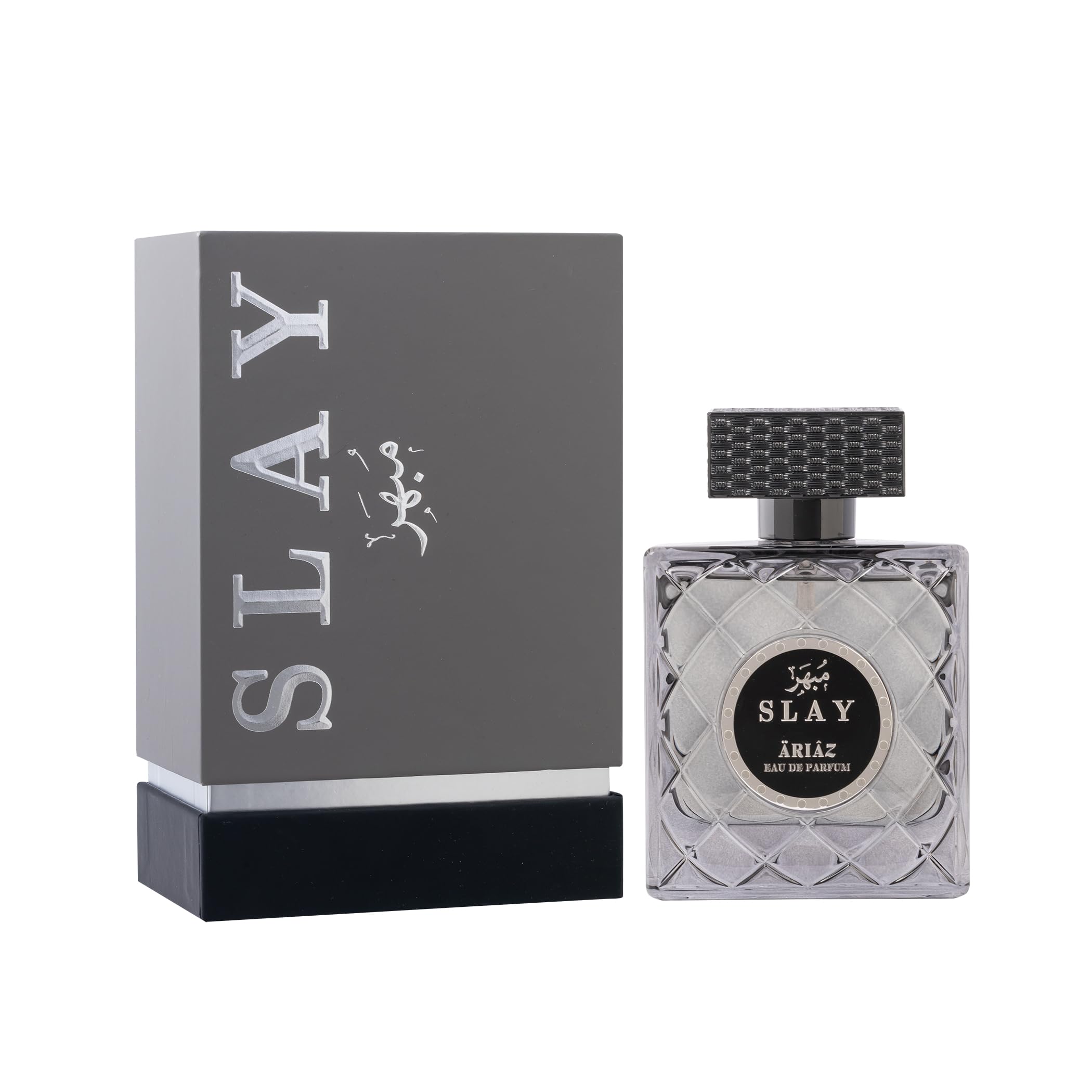 ARIAZ Slay Eau De Parfum 3.4 Oz – Unisex Woody Spicy Sandalwood Fragrance