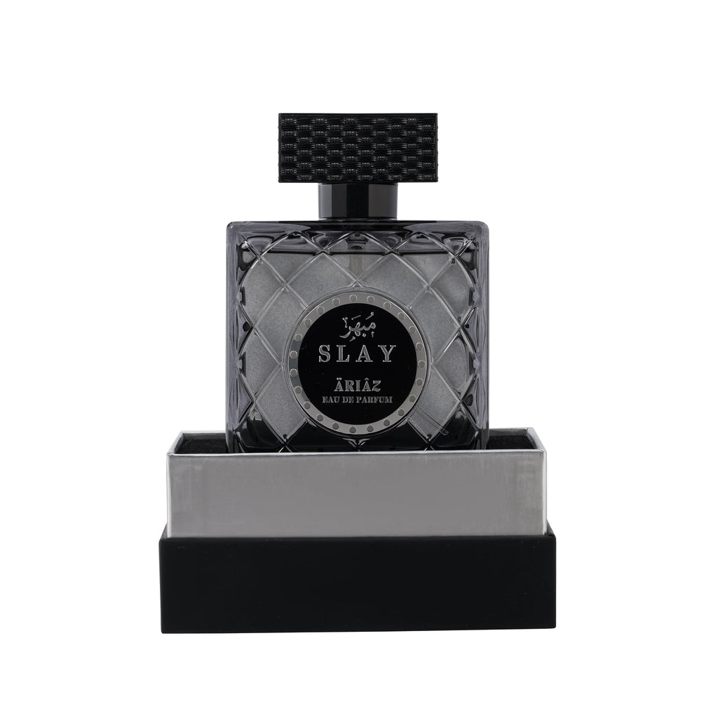ARIAZ Slay Eau De Parfum 3.4 Oz – Unisex Woody Spicy Sandalwood Fragrance