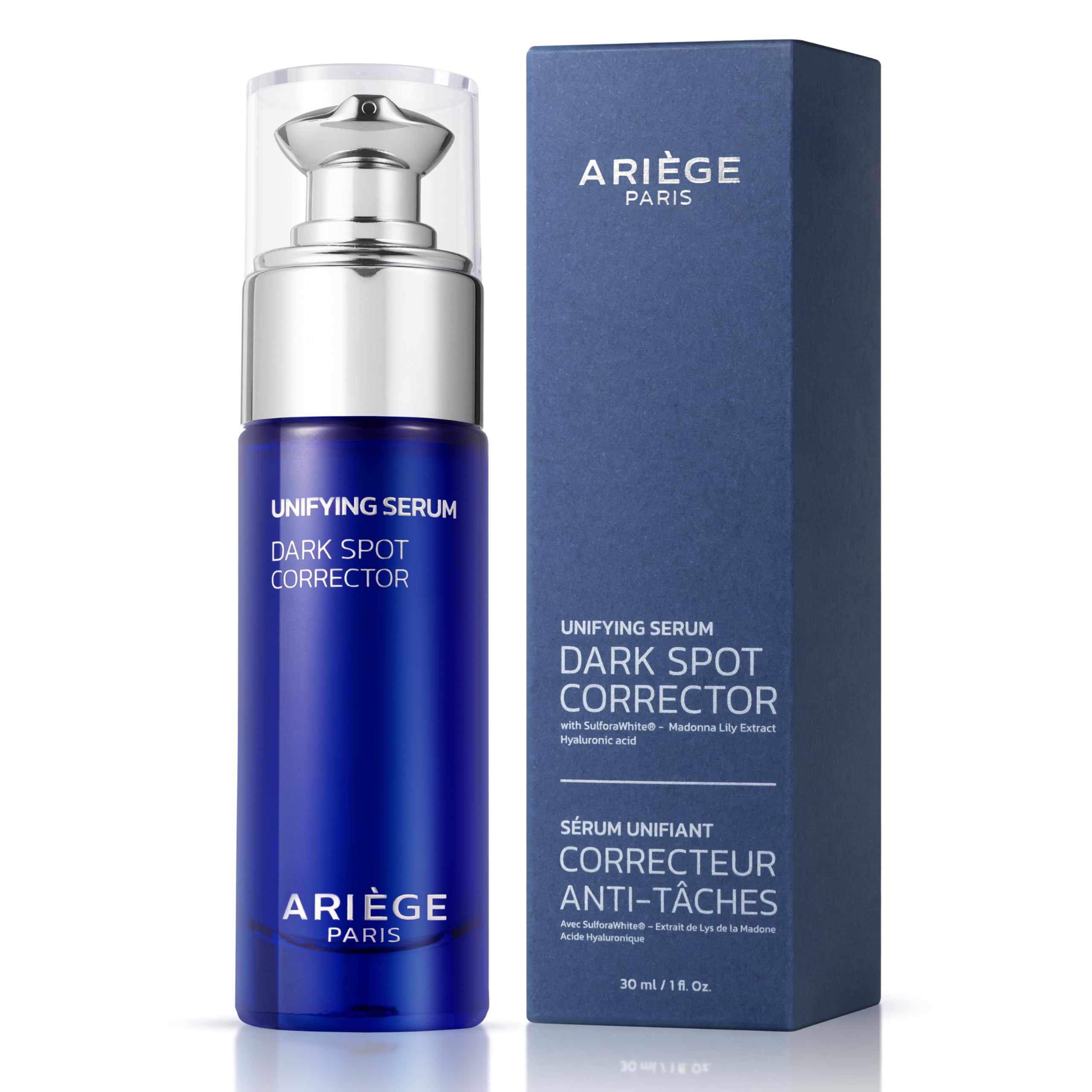 ARIÈGE PARIS Ariege Dark Spot Corrector Serum – Hyaluronic Acid, Made in France | 1 oz