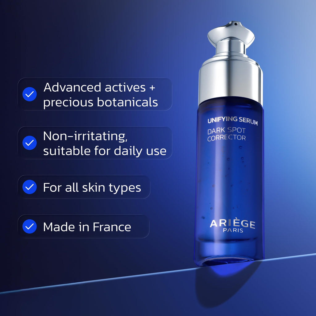 ARIÈGE PARIS Ariege Dark Spot Corrector Serum – Hyaluronic Acid, Made in France | 1 oz