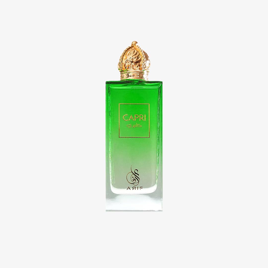ARIF Capri Perfume for Women – Fresh Aromatic Eau de Parfum with Lychee, Jasmine, Turkish Rose & Petalia | 3.4 oz