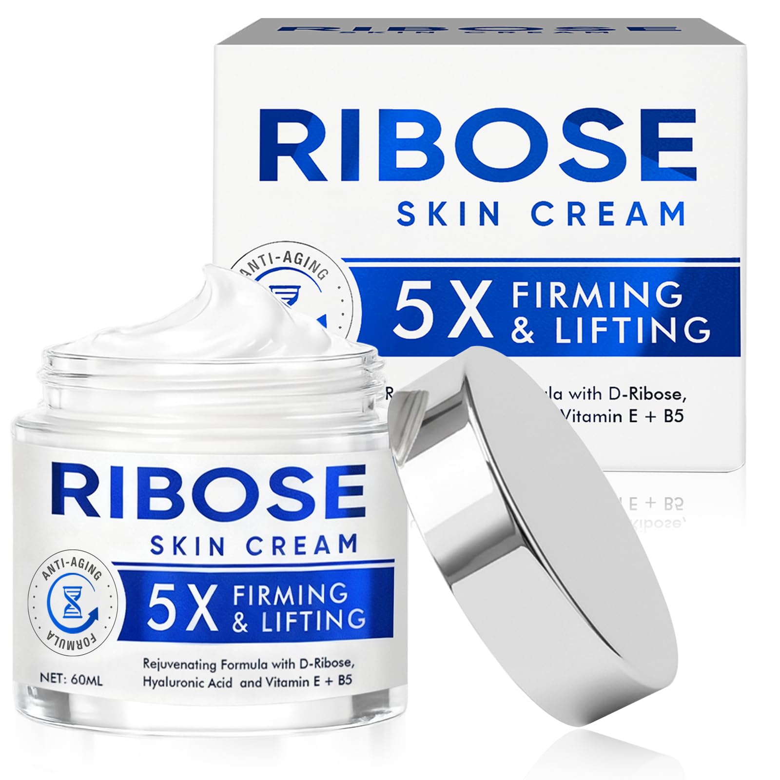 ARIOS D-Ribose Cream – Anti-Aging Moisturizer for Deep Hydration & Firm Skin
