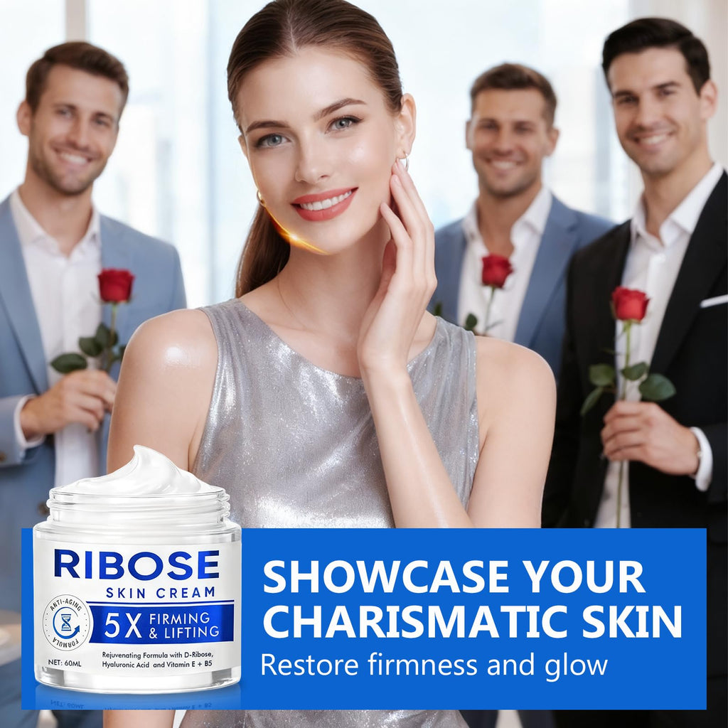 ARIOS D-Ribose Cream – Anti-Aging Moisturizer for Deep Hydration & Firm Skin
