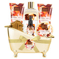 ArioseMonde Fresh Rose Spa Gift Set – 8-Piece At-Home Bath Kit for Women