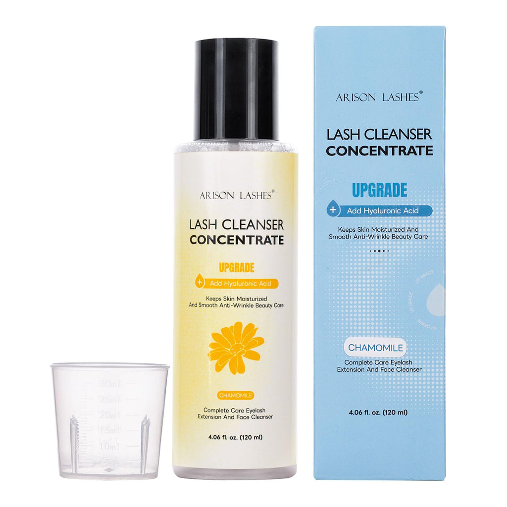 ARISON LASHES Eyelash Cleanser Concentrate | Gentle, Non-Irritating Lash Shampoo