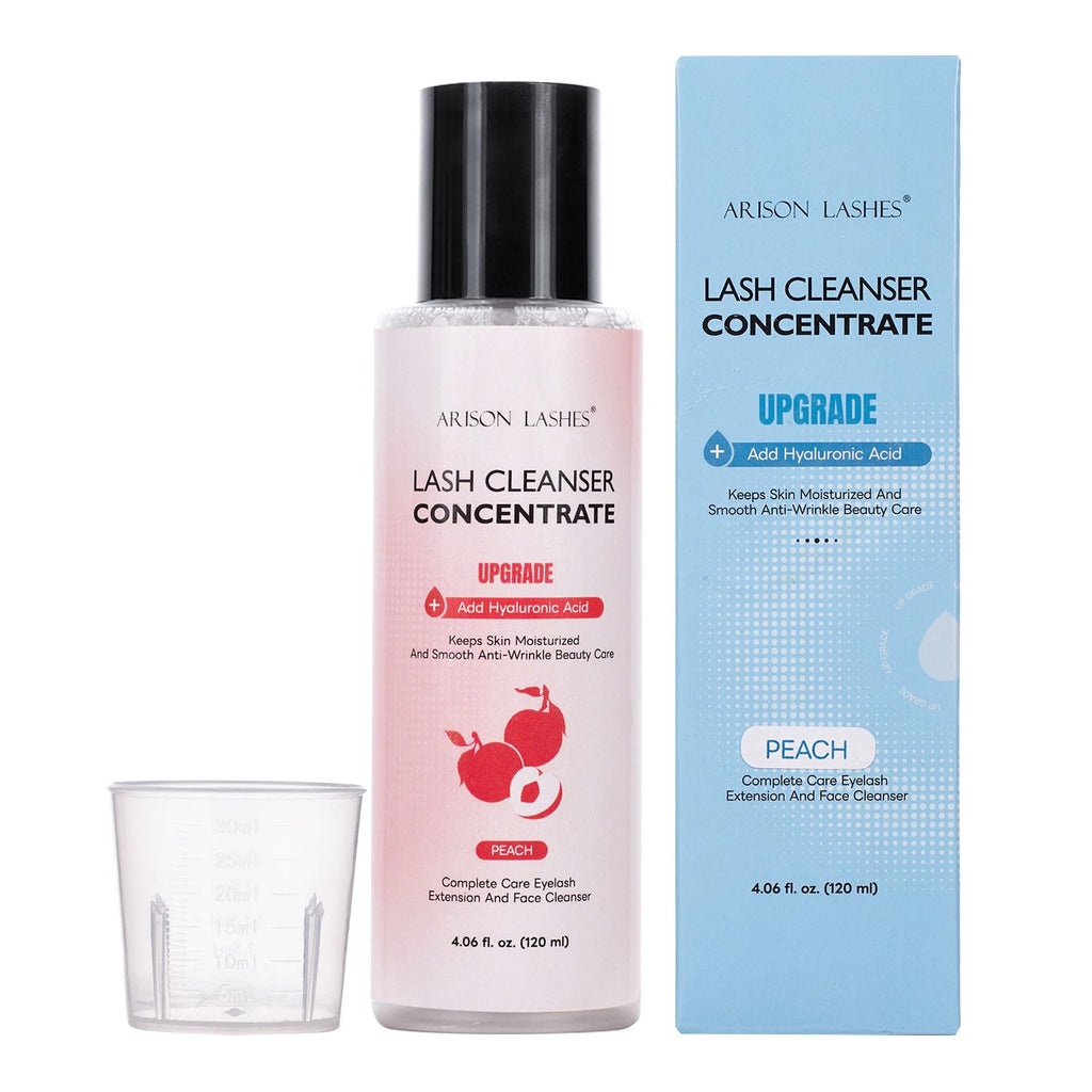 ARISON LASHES Eyelash Cleanser Concentrate | Gentle Lash Extension Cleanser