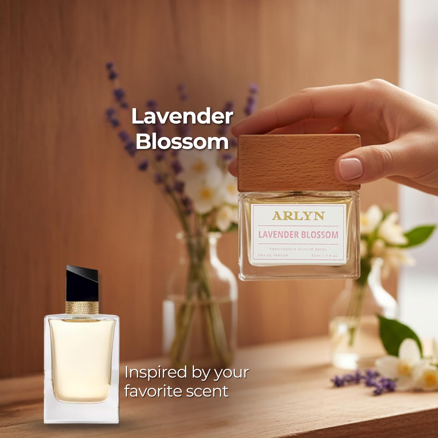 ARLYN Lavender Blossom Eau de Parfum – Inspired by YSL Li.bre, 50 ml, Vegan & Cruelty-Free, Made in USA