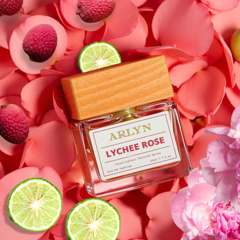 ARLYN Lychee Rose EDP – Inspired by Marly Delina, Long-Lasting Vegan Fragrance