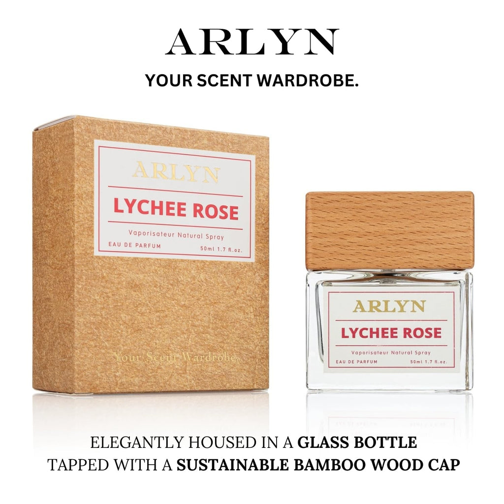 ARLYN Lychee Rose EDP – Inspired by Marly Delina, Long-Lasting Vegan Fragrance