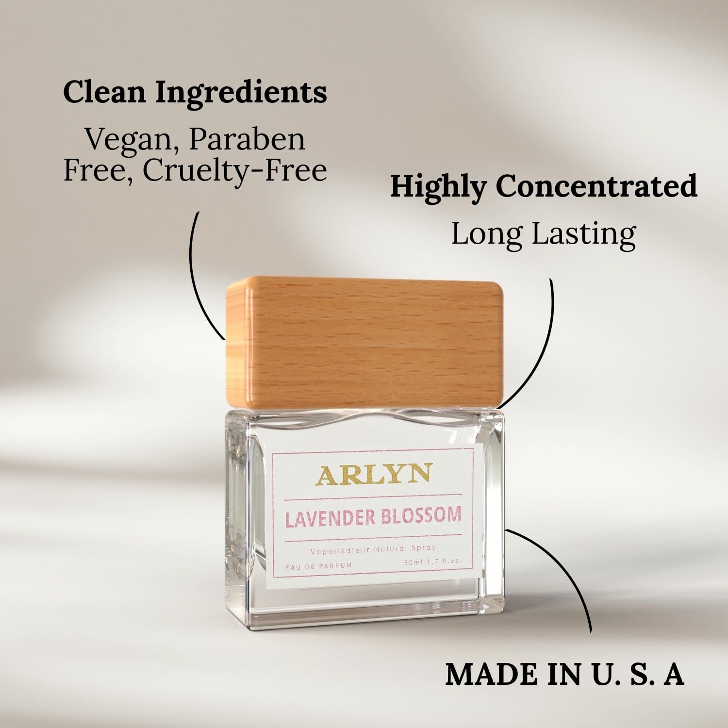 ARLYN Lavender Blossom Eau de Parfum – Inspired by YSL Li.bre, 50 ml, Vegan & Cruelty-Free, Made in USA