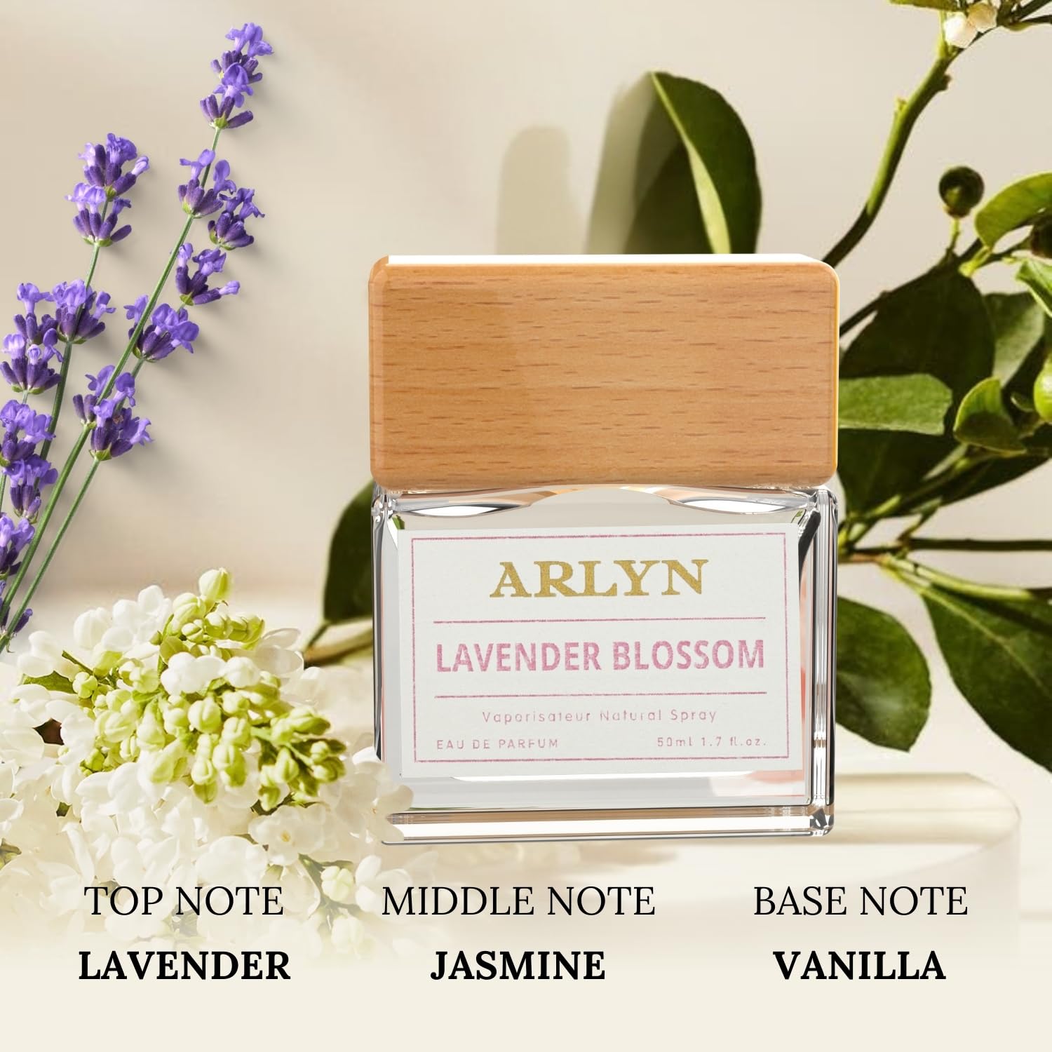 ARLYN Lavender Blossom Eau de Parfum – Inspired by YSL Li.bre, 50 ml, Vegan & Cruelty-Free, Made in USA