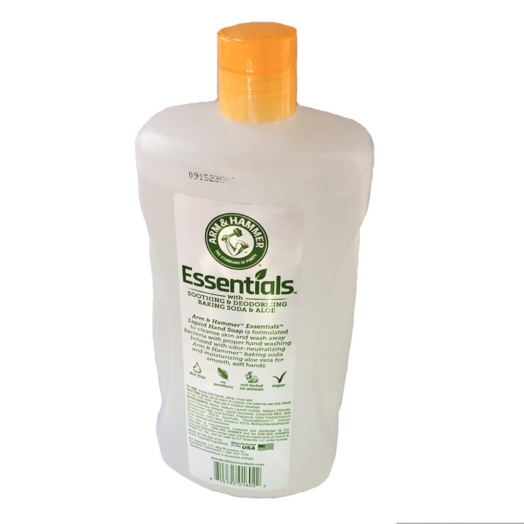 Arm & Hammer Essentials Kitchen Fresh Liquid Hand Soap – Citrus Foam