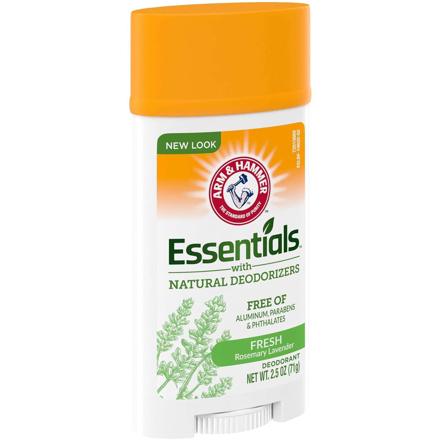 Arm & Hammer Essentials Natural Deodorant Fresh – 2.50 oz Pack of 12