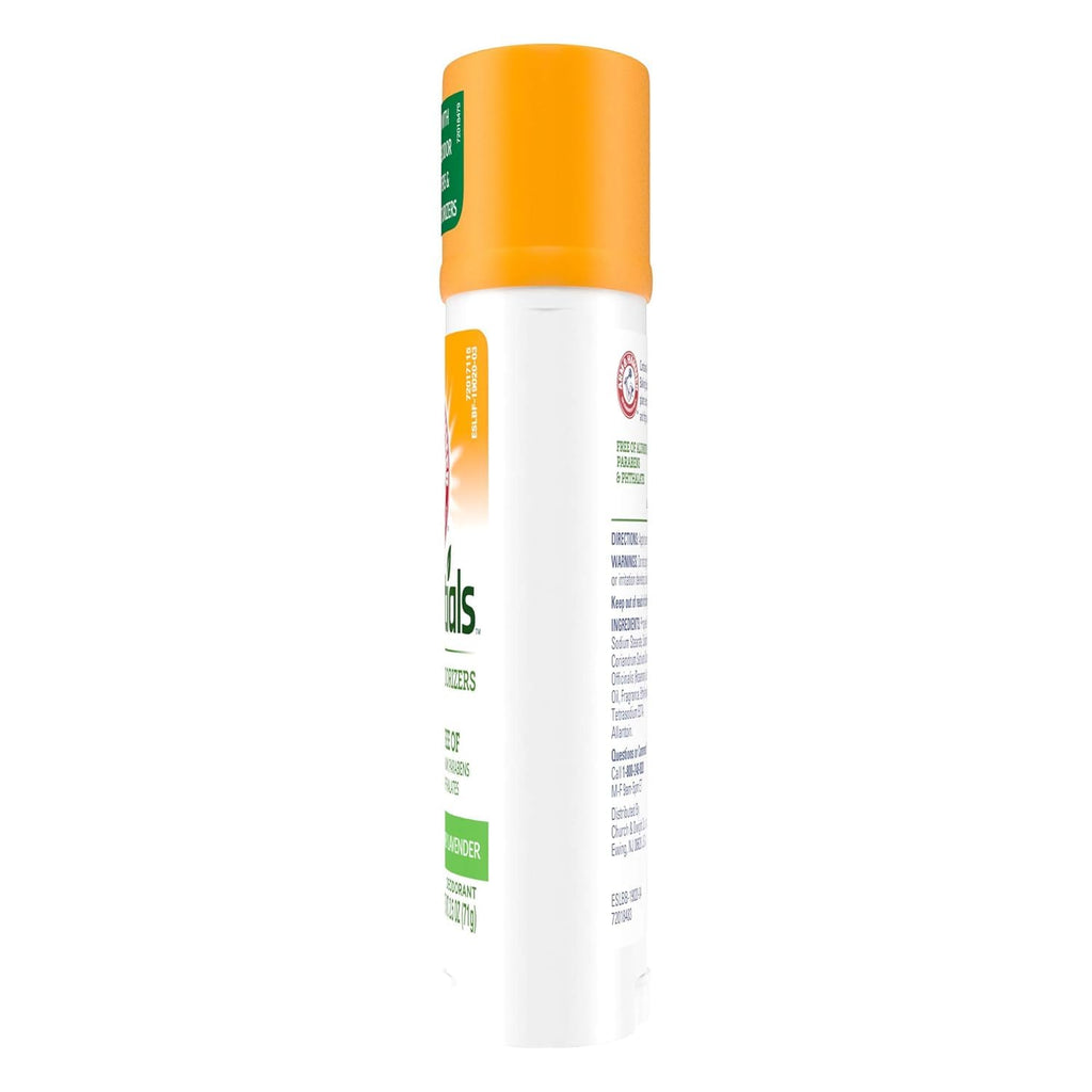 Arm & Hammer Essentials Natural Deodorant Fresh – 2.50 oz Pack of 12
