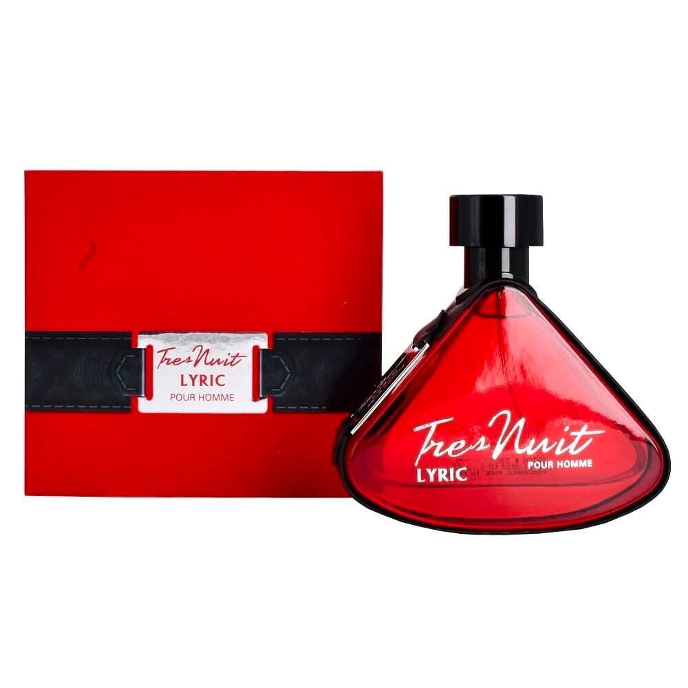 Armaf Tres Nuit Lyric Eau de Parfum Spray for Men – 3.4 oz