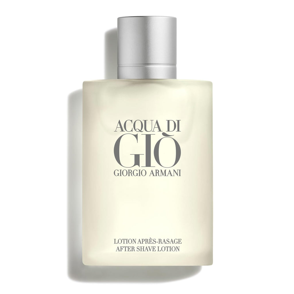 Armani Beauty Acqua di Gio After Shave for Men – Long-Lasting Bergamot, Jasmine, Cedarwood & Patchouli, 3.3 Fl Oz