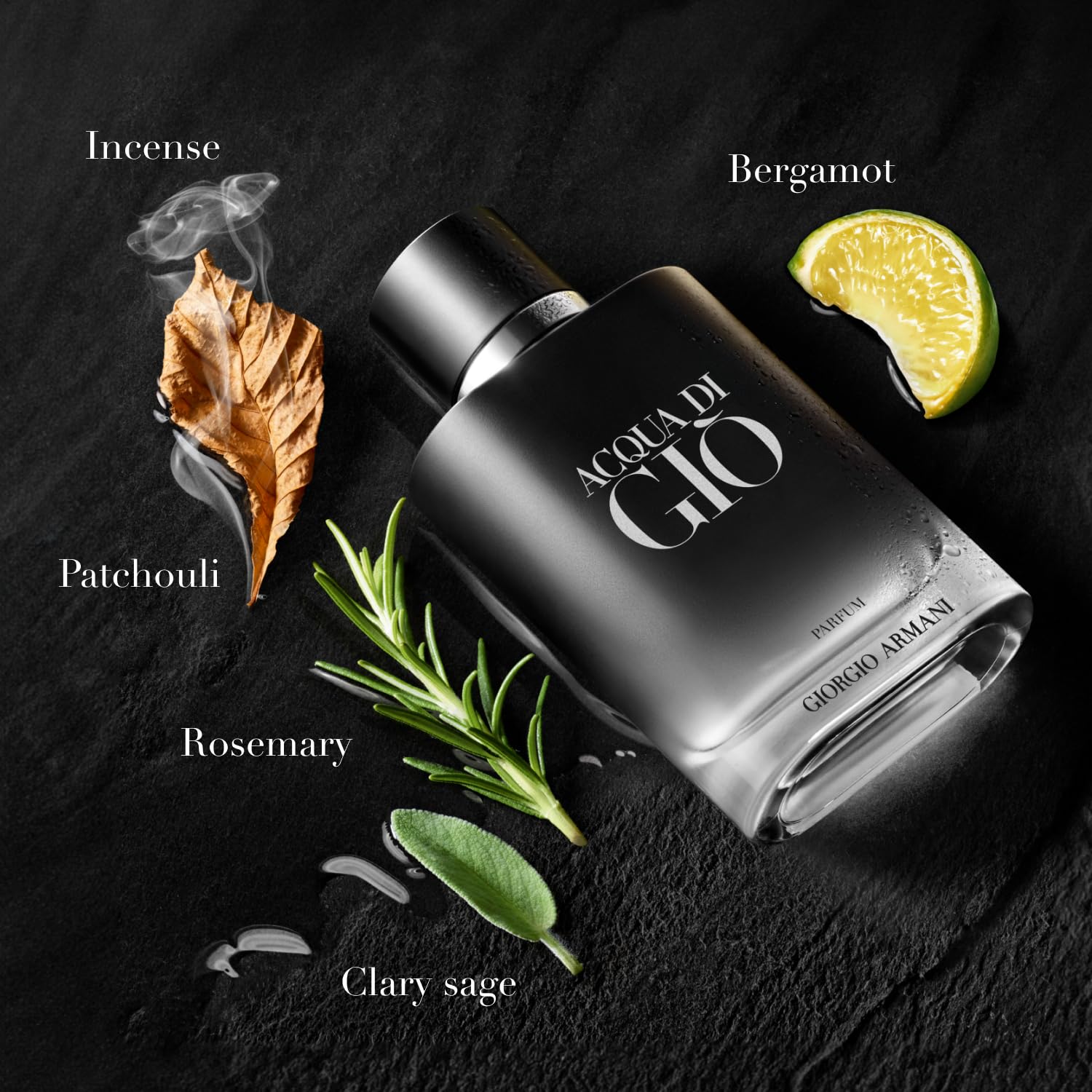 Armani Beauty Acqua di Gio Parfum Gift Set – Men’s Cologne (0.5 & 2.5 fl oz)