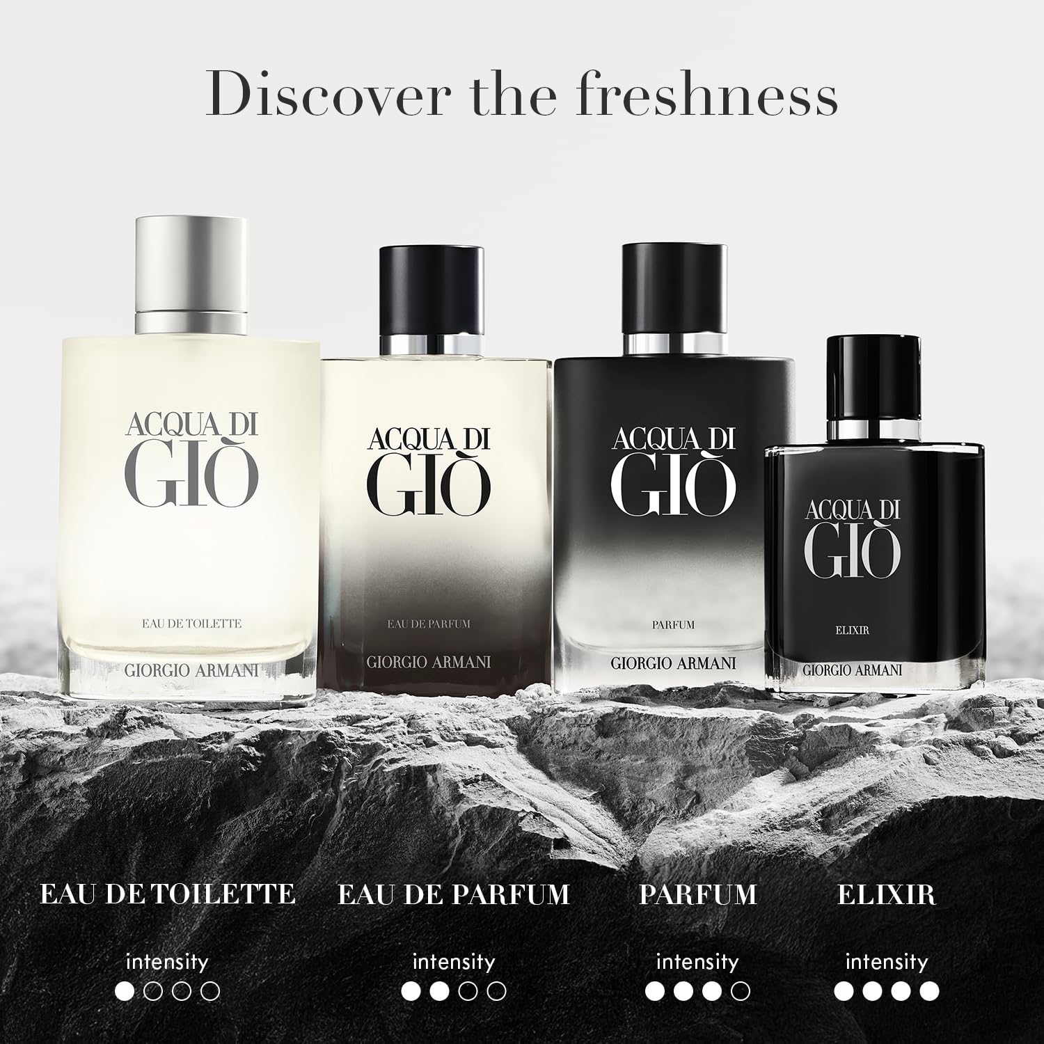 Armani Beauty Acqua di Gio Parfum Gift Set – Men’s Cologne (0.5 & 2.5 fl oz)
