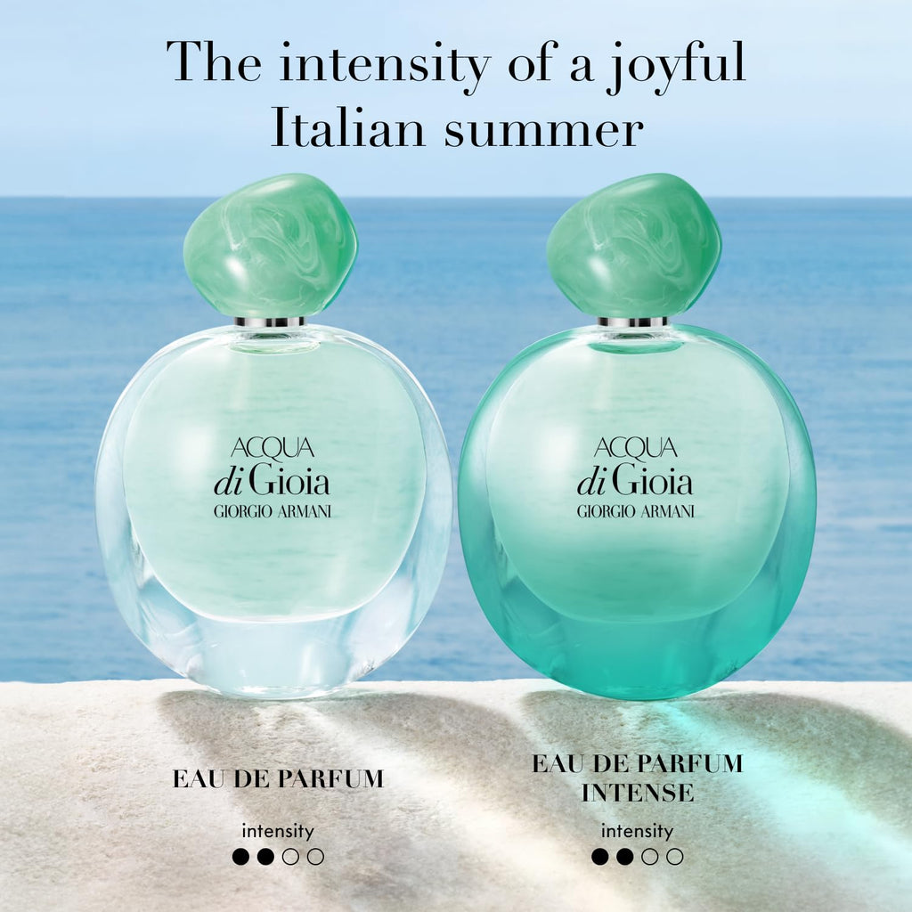 Armani Beauty Acqua di Gioia EDP Gift Set – Full-Size + Travel-Size & Body Lotion