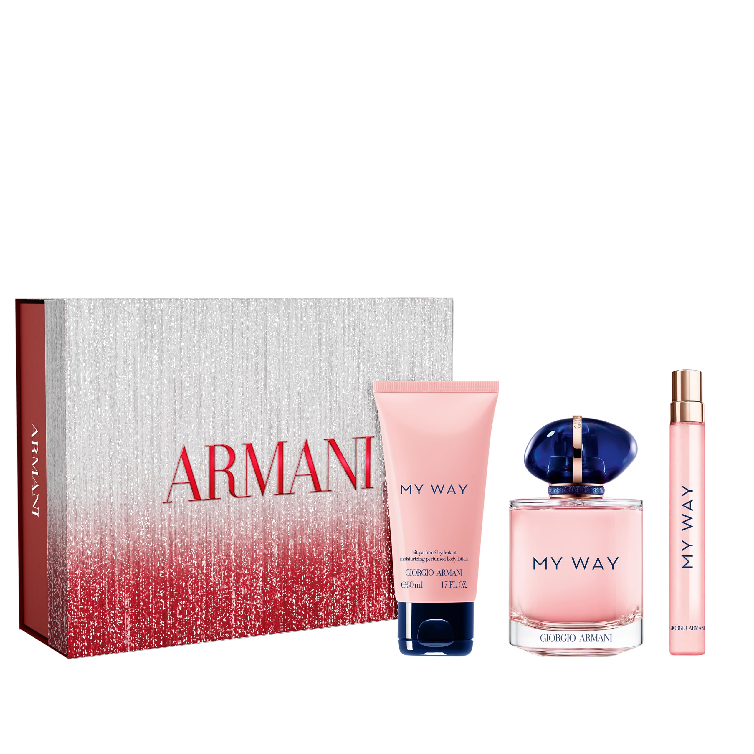 Armani Beauty My Way EDP – Women's Gift Set (3.0 oz + 0.3 oz) & Body Lotion | $229 Value