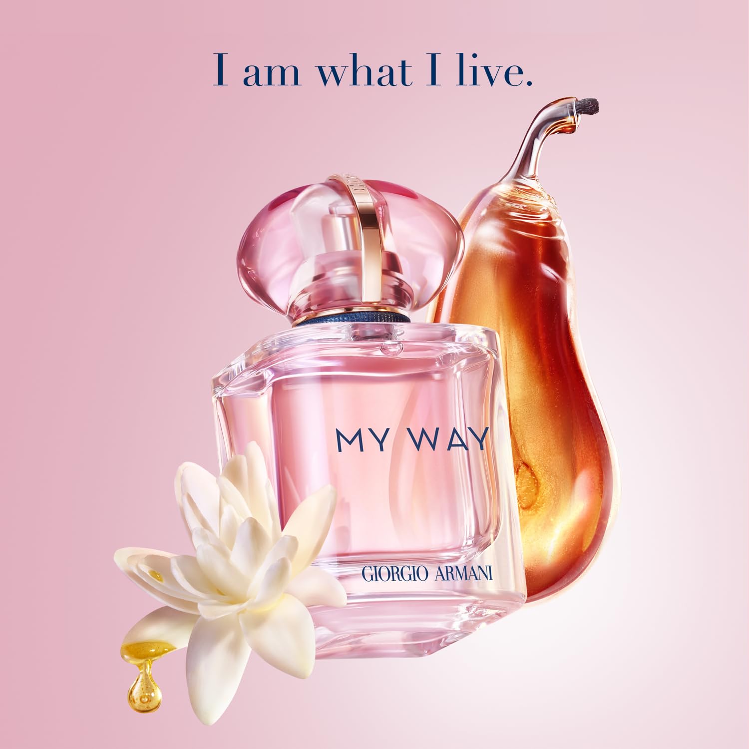 Armani Beauty My Way Nectar – Eau de Parfum for Women | Floral Fruity with Bergamot & Tuberose