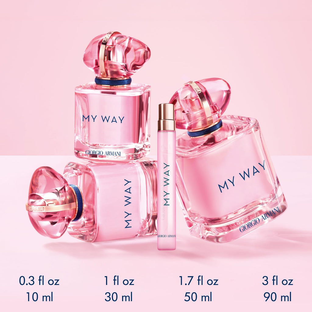 Armani Beauty My Way Nectar – Eau de Parfum for Women | Floral Fruity with Bergamot & Tuberose