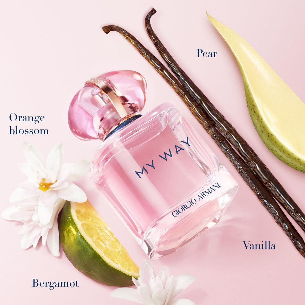 Armani Beauty My Way Nectar – Eau de Parfum for Women | Floral Fruity with Bergamot & Tuberose