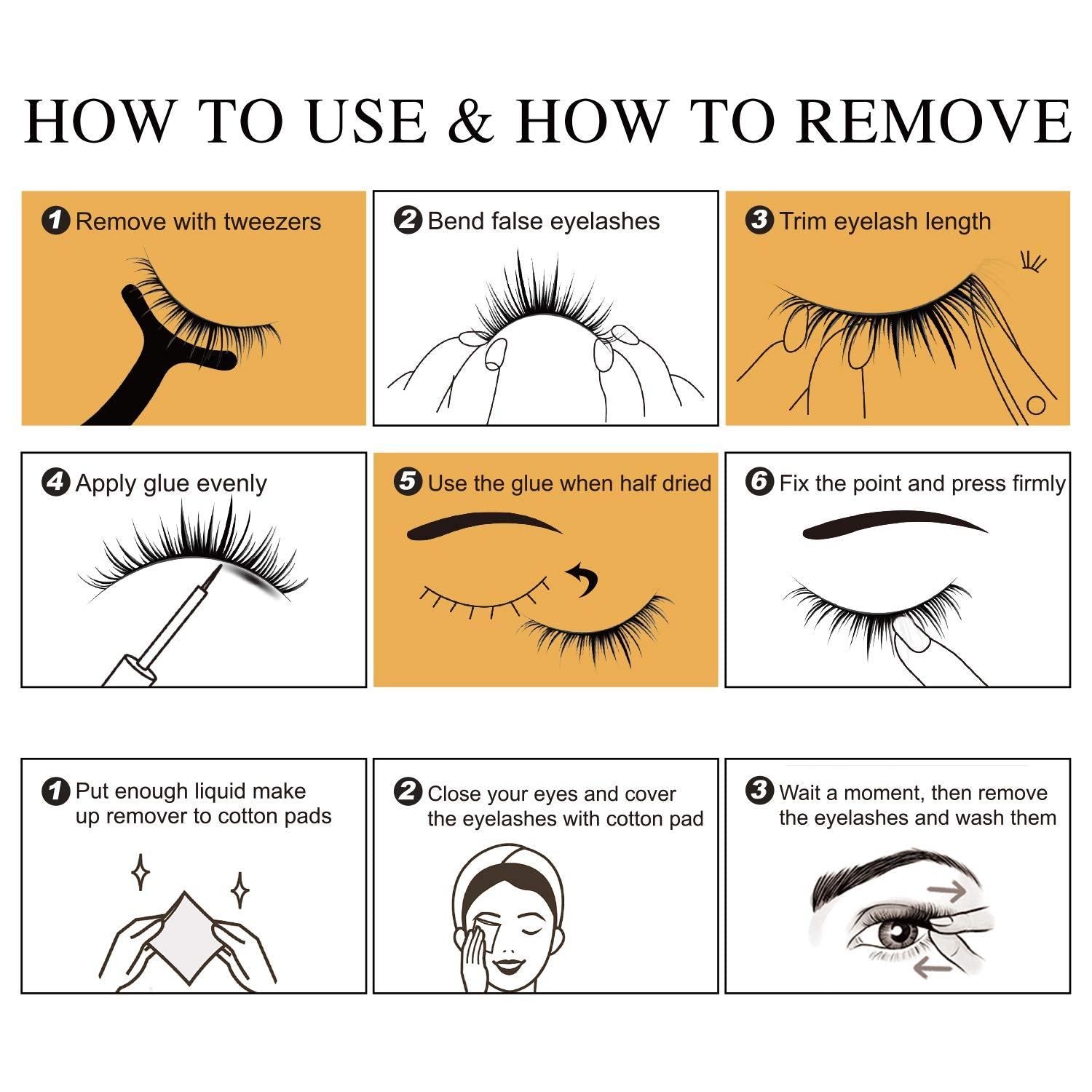 AROIC 30 Pairs False Eyelashes Kit – 3D 6D Wispy Lashes, 6 Styles, Reusable Handmade, Lightweight Natural Look