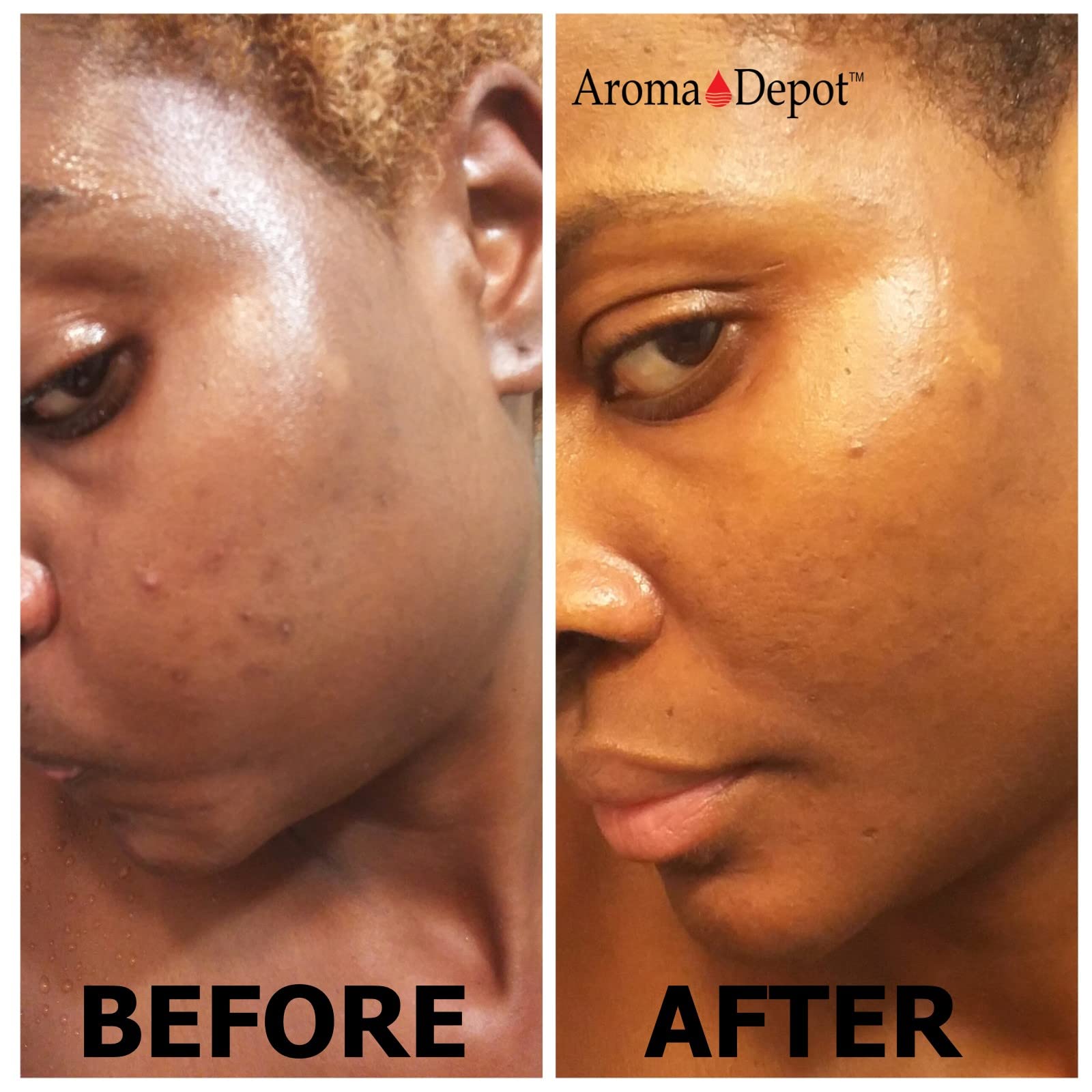 Aroma Depot Raw African Liquid Black Soap – 100% Natural, Handmade from Ghana