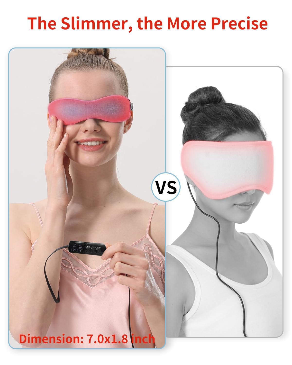 Aroma Season Heated Eye Mask for Dry Eyes – Flaxseed, Graphene FIR, USB Powered