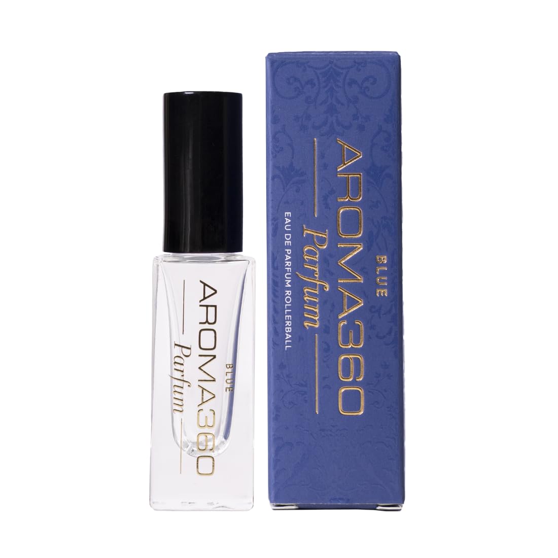 Aroma360 Parfum for Women – Amber, Santal, Iris & Oud Wood, Blue Bottle, 50mL