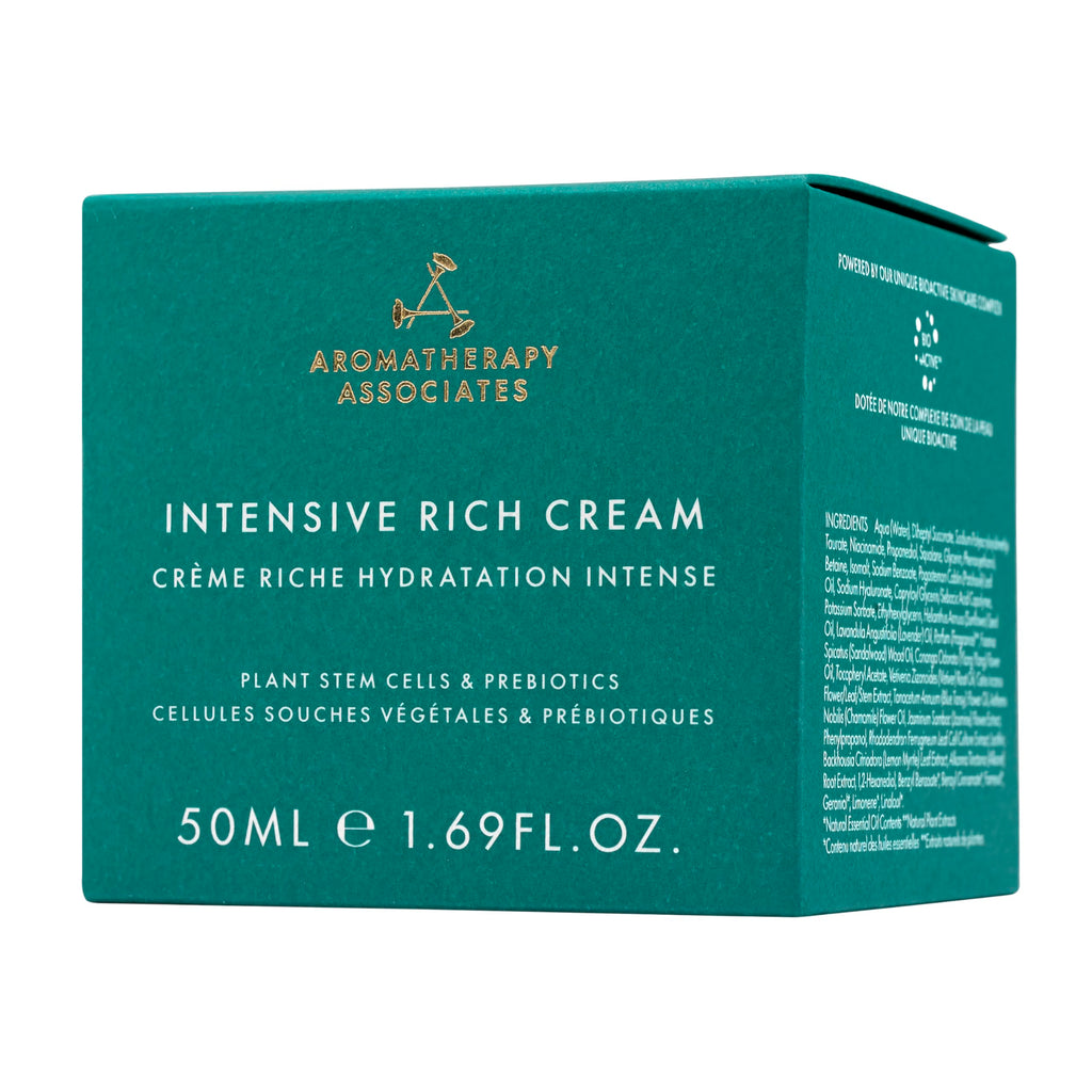 Aromatherapy Associates Intensive Rich Cream | Hydrating Plant Stem Cells & Prebiotics, 1.69 oz