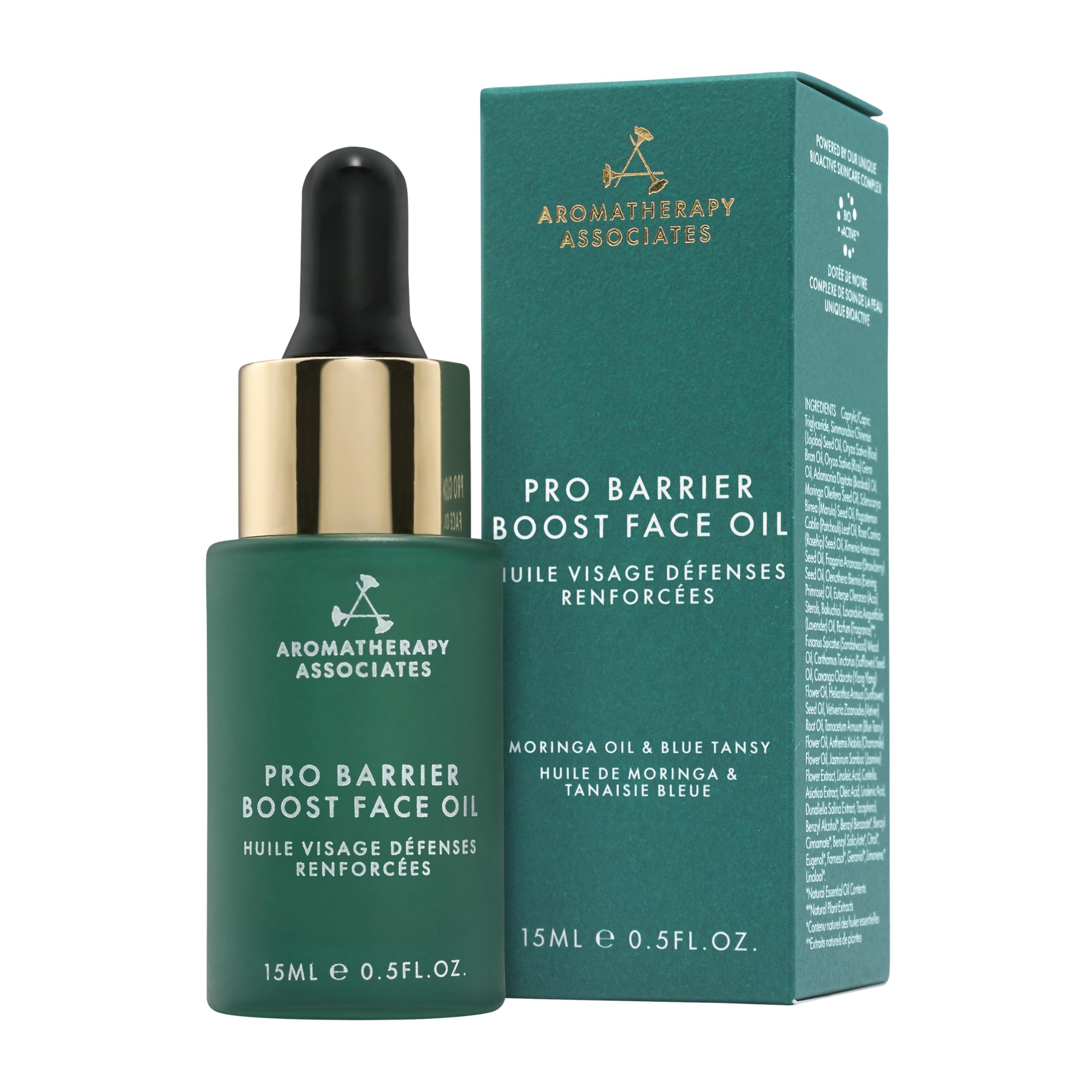 Aromatherapy Associates Pro Barrier Boost Face Oil – Lightweight Hydration for Dry & Mature Skin