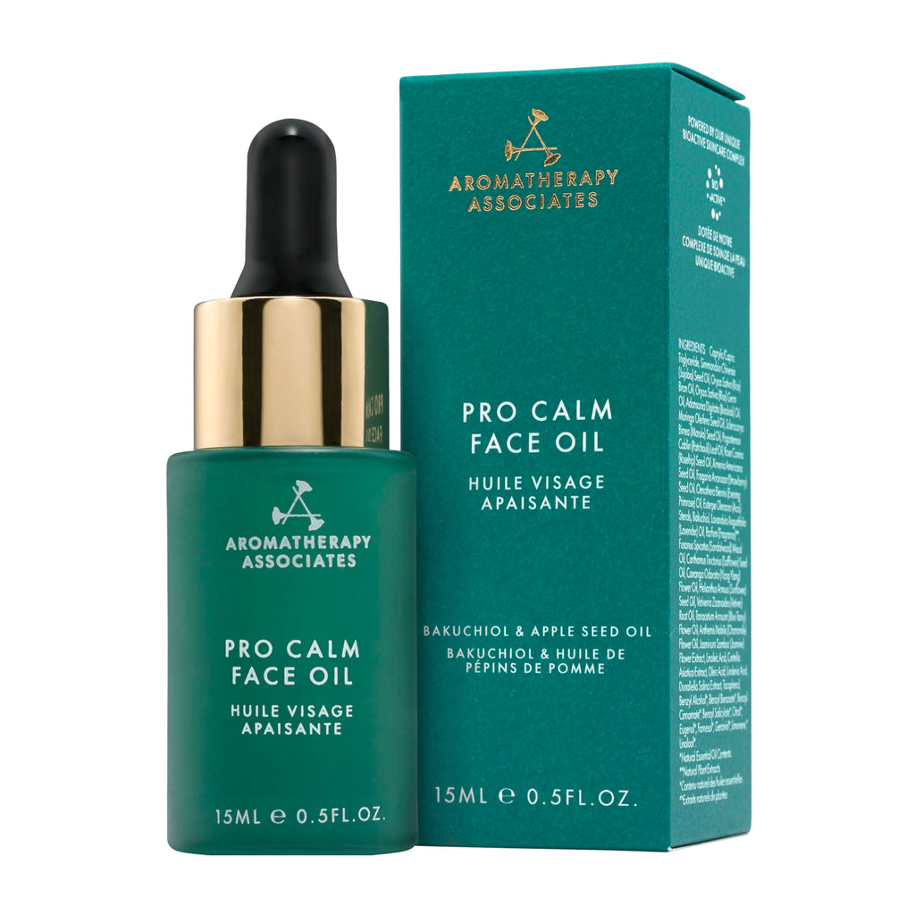 Aromatherapy Associates Pro Calm Face Oil – Lightweight Calming Oil for Sensitive, Oily & Combination Skin (0.5 fl oz)