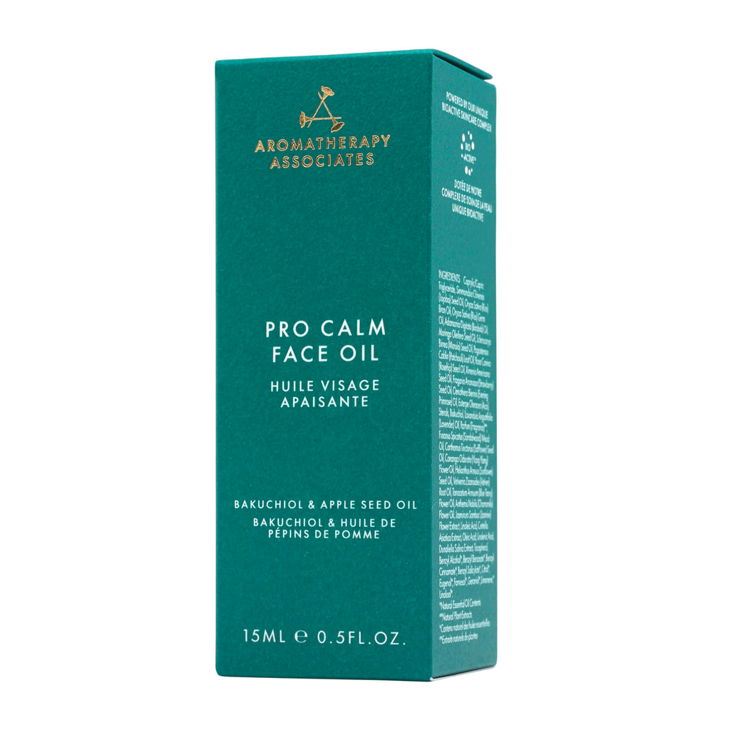 Aromatherapy Associates Pro Calm Face Oil – Lightweight Calming Oil for Sensitive, Oily & Combination Skin (0.5 fl oz)