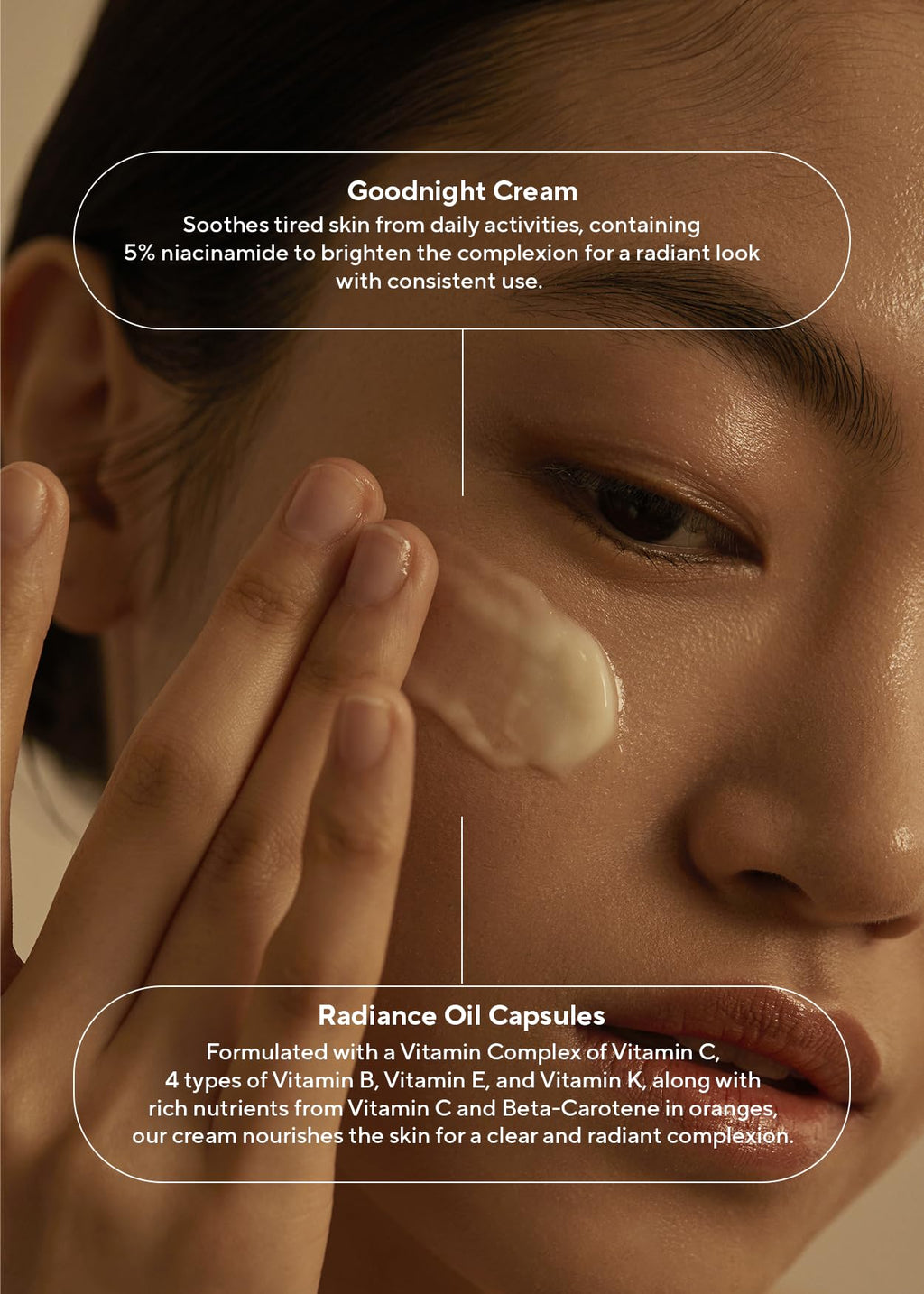 AROMATICA Glow Vita Goodnight Cream Orange & Neroli – Night Cream with Vitamin C & 5% Niacinamide, 3.1 oz / 90 g