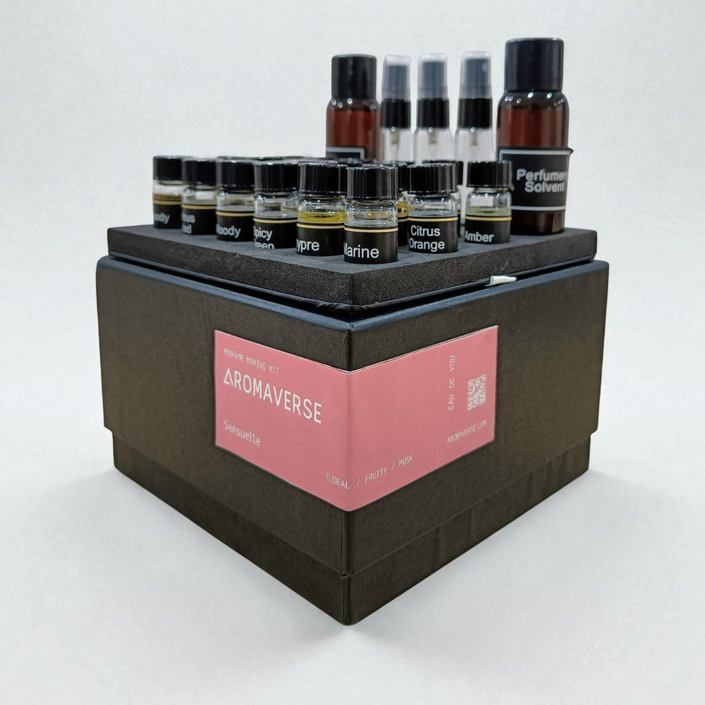 Aromaverse SENSUELLE DIY Perfume Kit | Create Custom Fragrances at Home