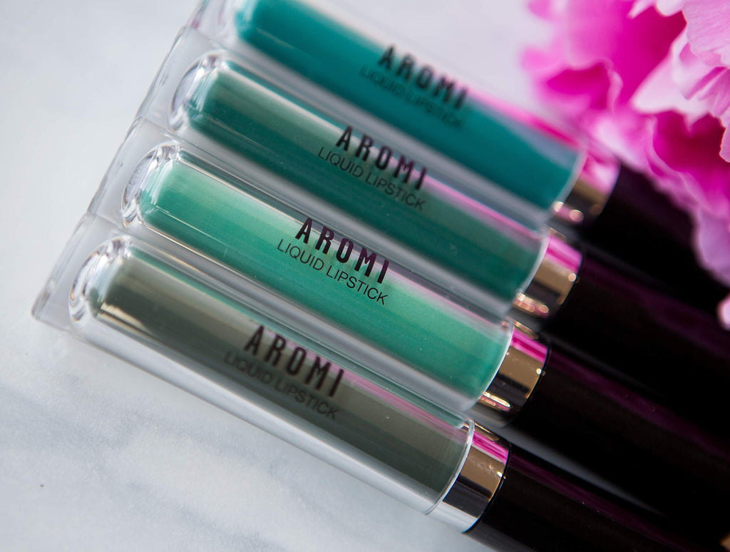 Aromi Emerald Green Matte Liquid Lipstick | Long-Lasting, Vegan & Cruelty-Free