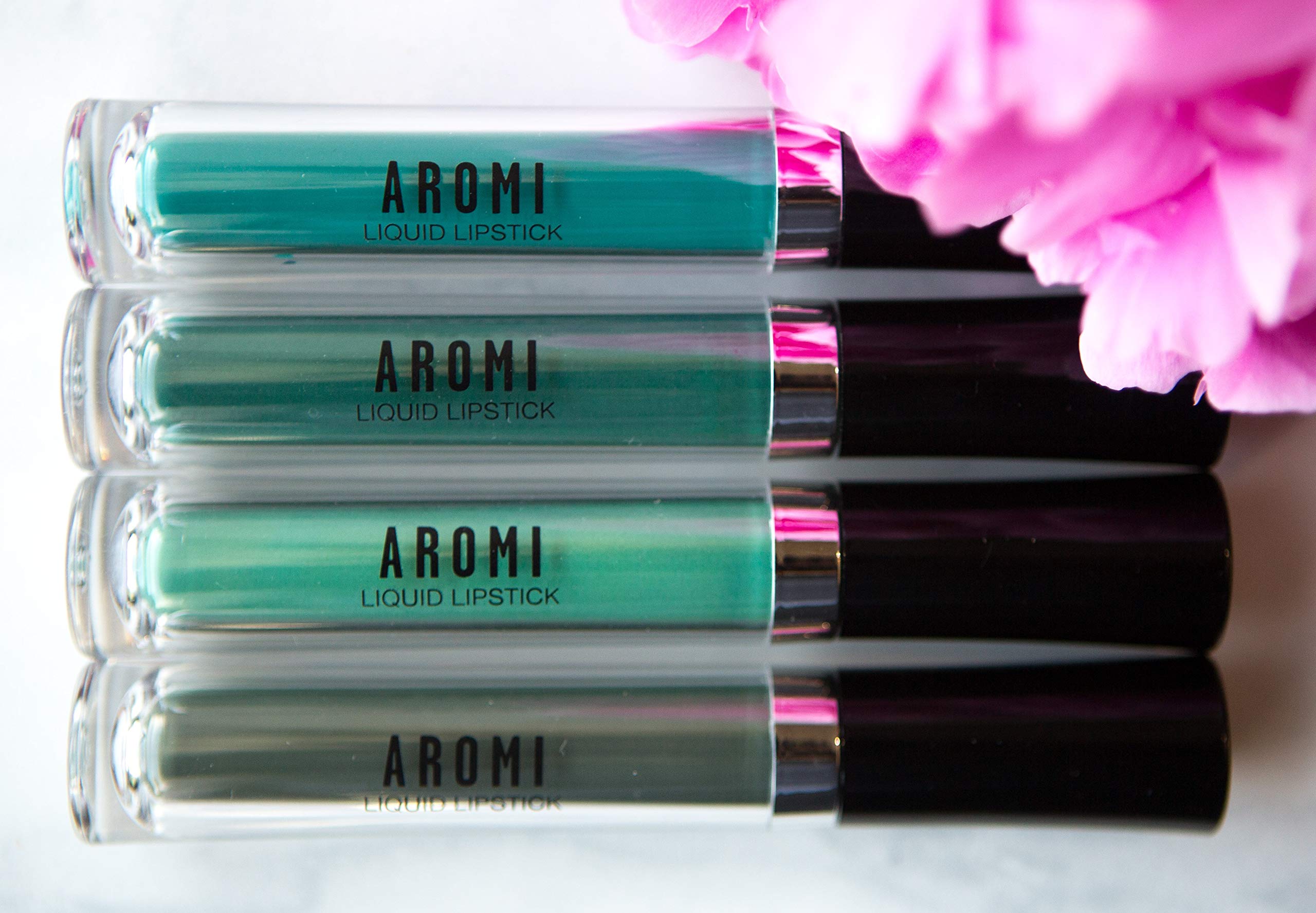 Aromi Emerald Green Matte Liquid Lipstick | Long-Lasting, Vegan & Cruelty-Free