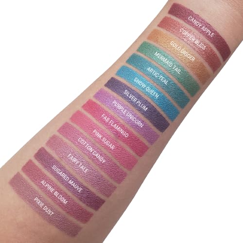 Aromi Gold Digger Metallic Lipstick – Bronze Yellow Shimmer, Long-Lasting Handmade