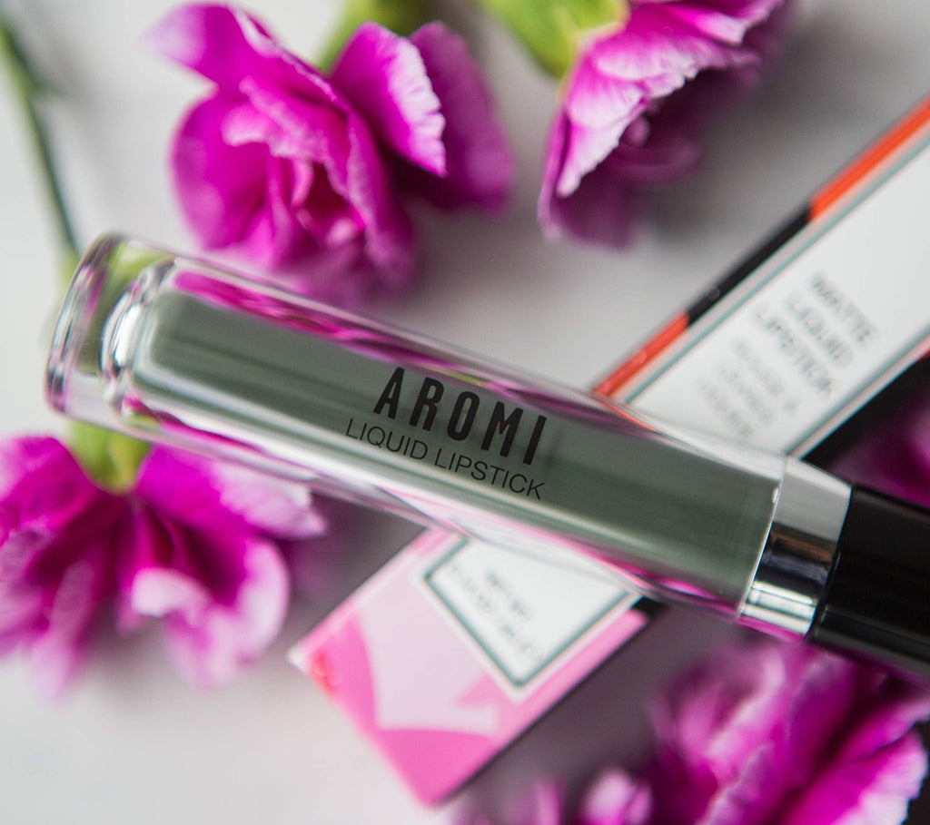 Aromi Olive Green Matte Liquid Lipstick – Olive You (Sage) | Vegan & Cruelty-Free