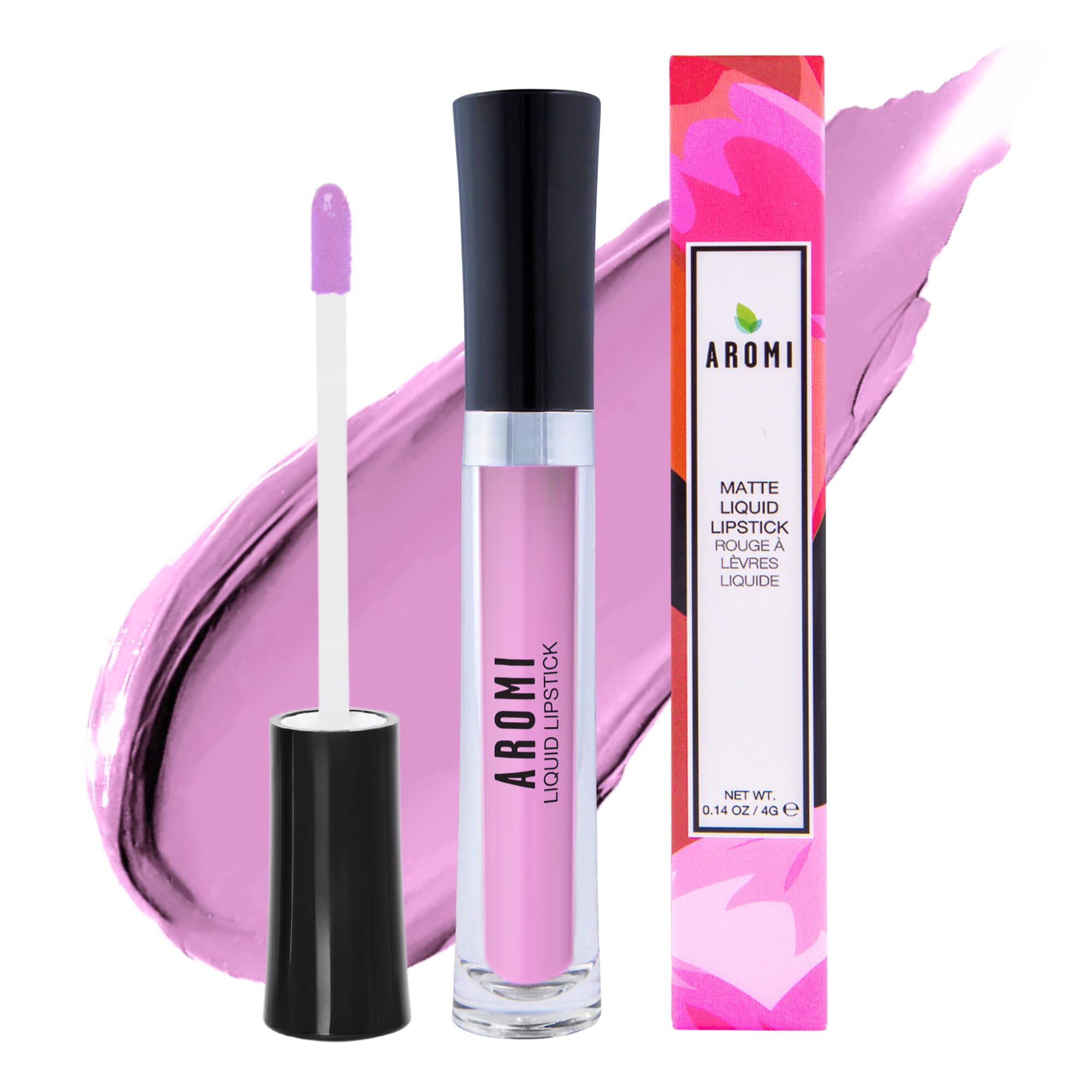 Aromi Matte Liquid Lipstick Ballet Slipper – Light Pink, Blue Undertones, Vegan & Cruelty-Free