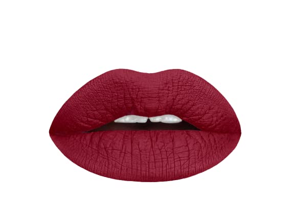 Aromi Matte Liquid Lipstick | Red Dahlia – Long-Lasting Maroon with Blue Undertones