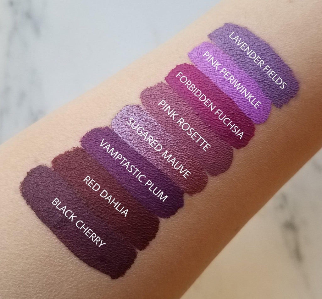 Aromi Matte Liquid Lipstick | Red Dahlia – Long-Lasting Maroon with Blue Undertones