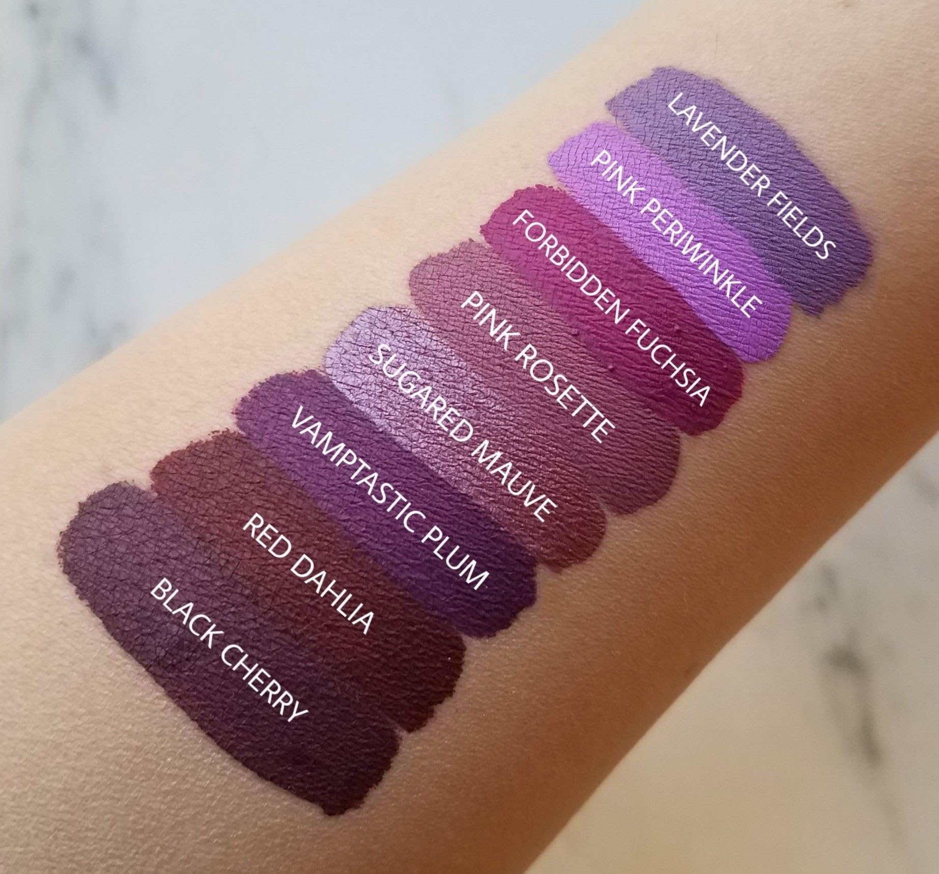 Aromi Matte Liquid Lipstick | Red Dahlia – Long-Lasting Maroon with Blue Undertones