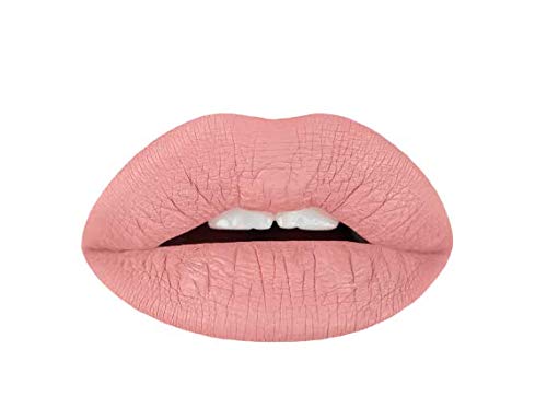 Aromi Sand Nude Matte Liquid Lipstick – Light Peachy Nude, Long-Lasting, Vegan & Cruelty-Free