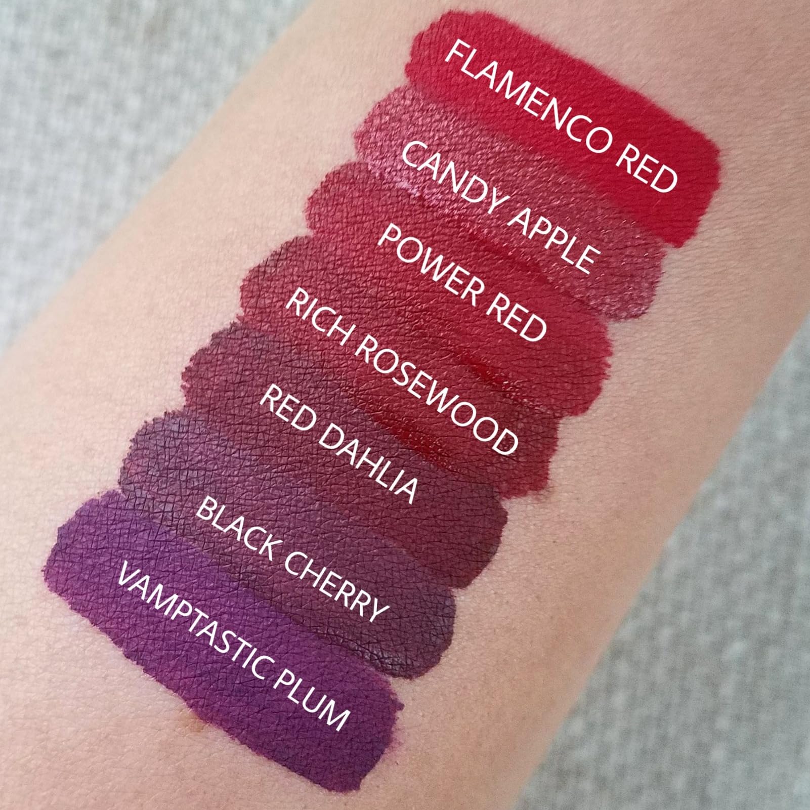 Aromi Matte Liquid Lipstick | Red Dahlia – Long-Lasting Maroon with Blue Undertones