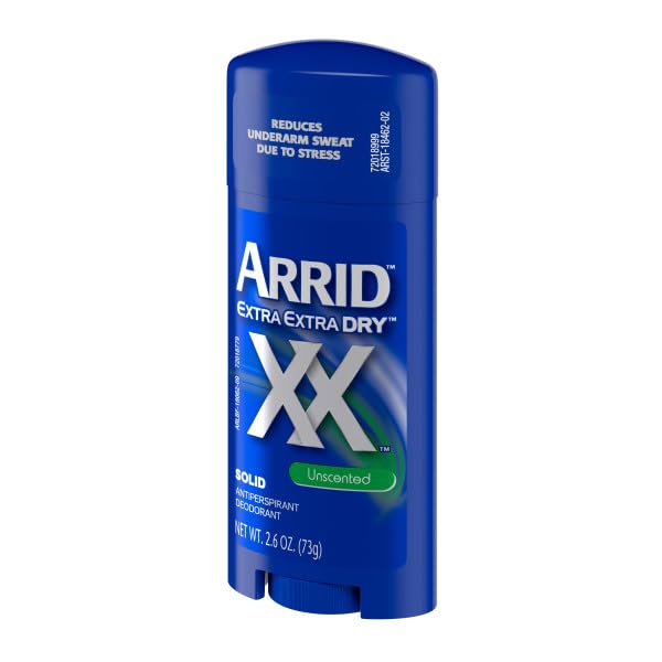 ARRID XX Solid Unscented Anti-Perspirant Deodorant 2.6 oz - Pack of 8