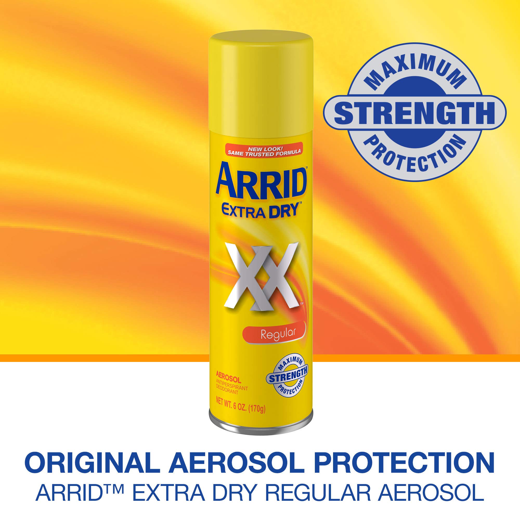 Arrid XX Extra Dry Antiperspirant Deodorant Twin Pack – 2 x 6 oz Cans